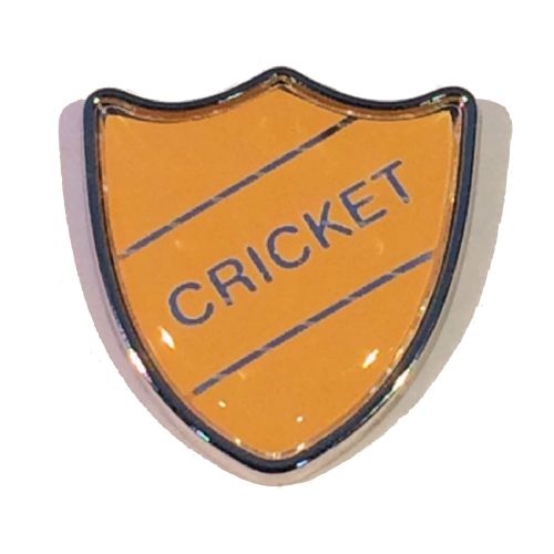 CRICKET shield badge